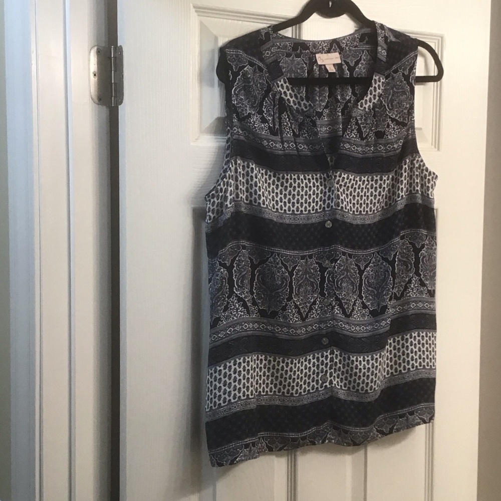 Pretty paisley blouse - XL